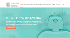 Desktop Screenshot of namibiadent.com